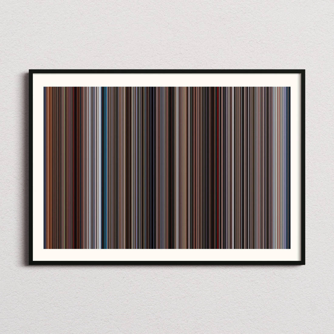 Splash Movie Barcode Poster - Barcode Only
