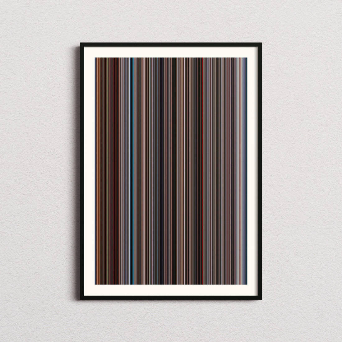 Splash Movie Barcode Poster - Barcode Only
