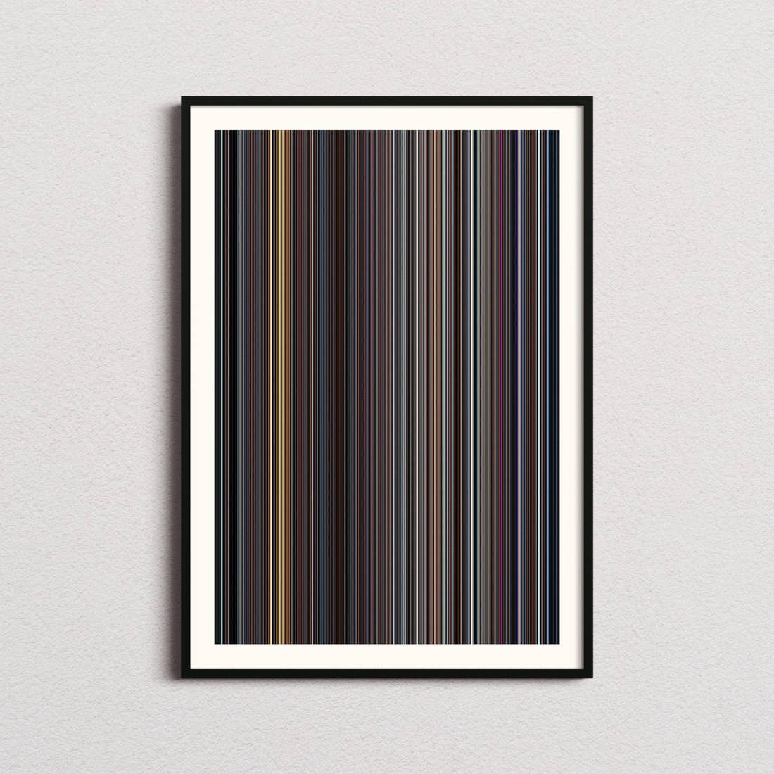Spy Game Movie Barcode Poster - Barcode Only