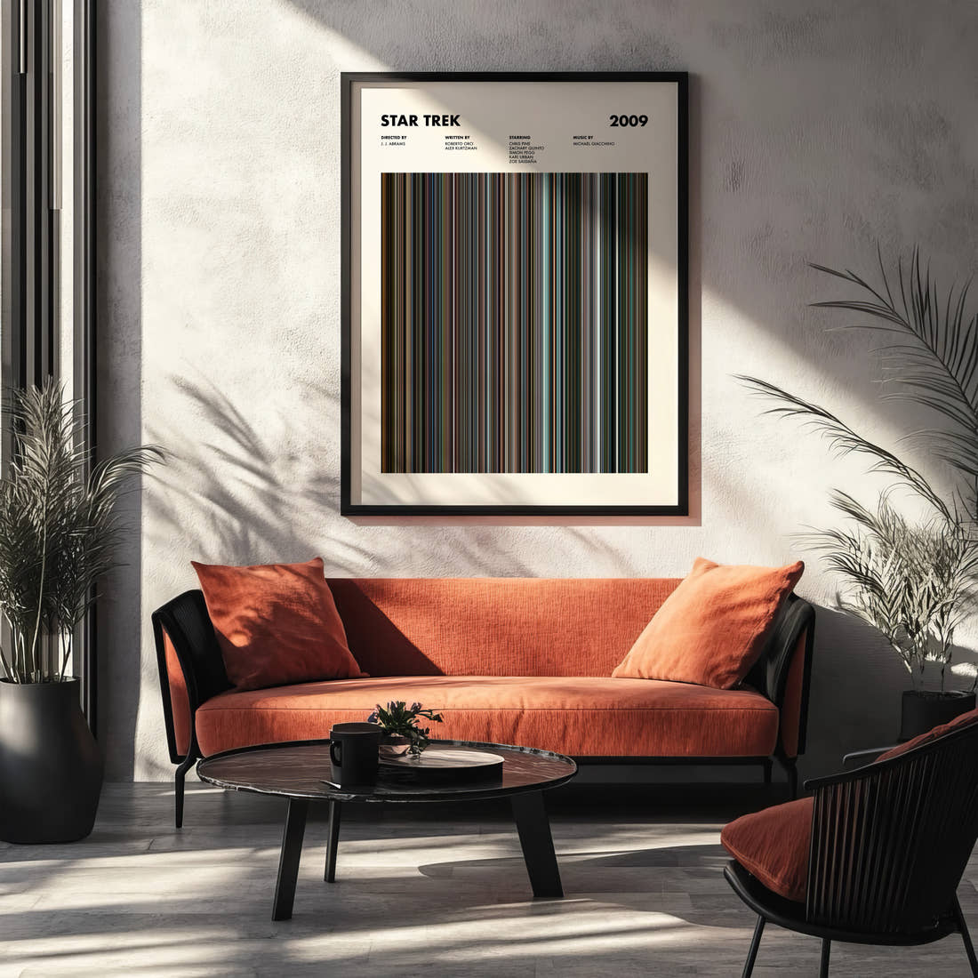 Star Trek Movie Barcode Poster
