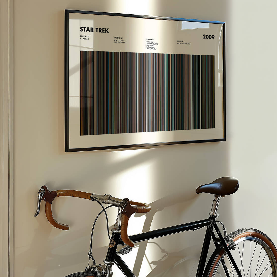 Star Trek Movie Barcode Poster