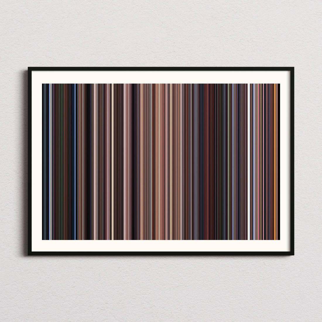 Star Wars: Episode I - The Phantom Menace Movie Barcode Poster - Barcode Only