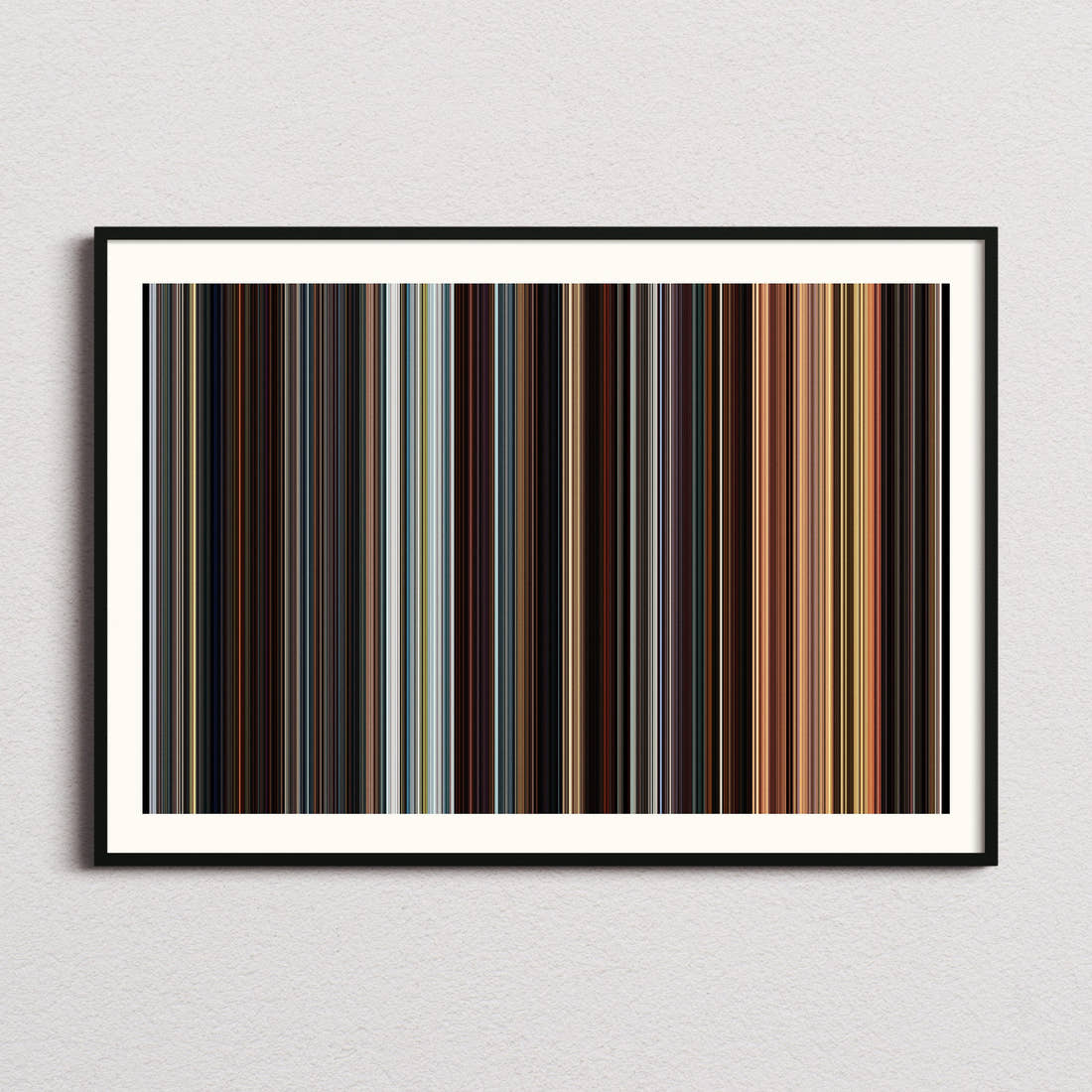 Star Wars: Episode II - Attack of the Clones Movie Barcode Poster - Barcode Only