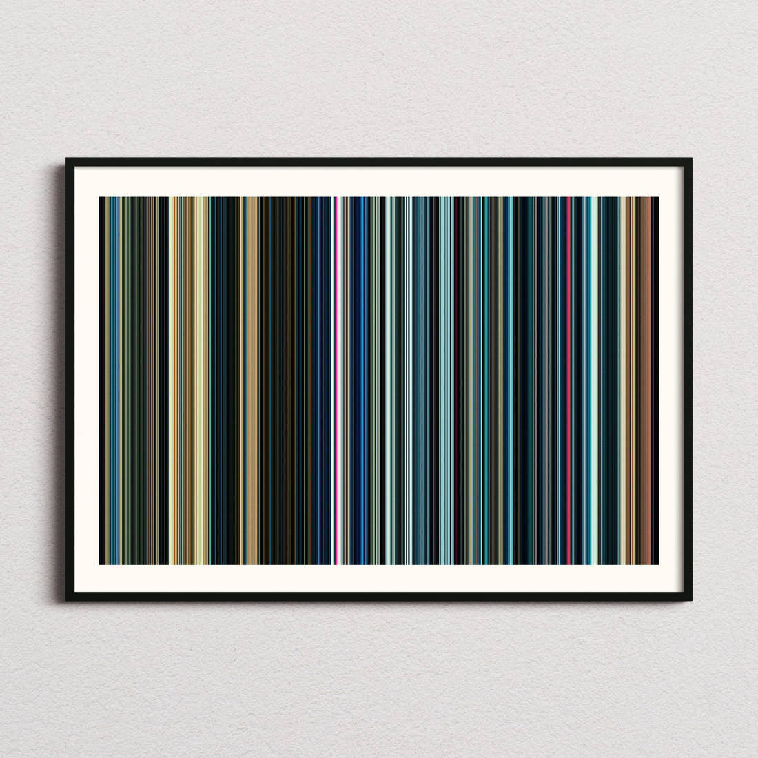 Star Wars: Episode IX - The Rise of Skywalker Movie Barcode Poster - Barcode Only