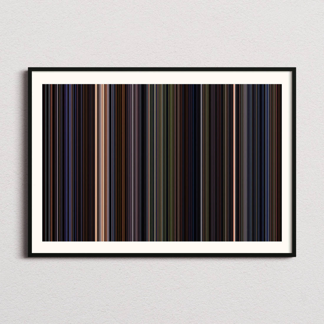 Star Wars: Episode VI - Return of the Jedi Movie Barcode Poster - Barcode Only