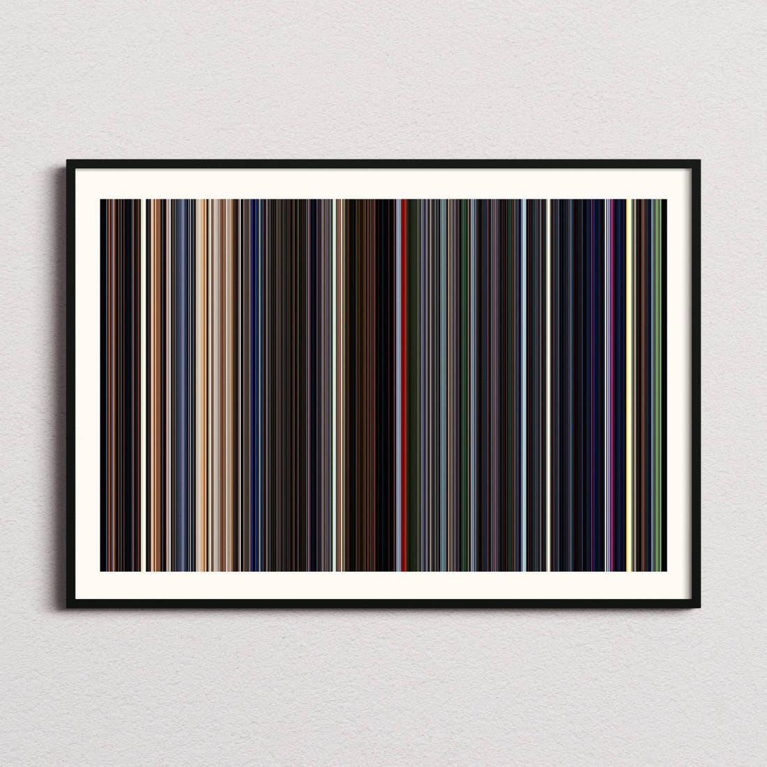 Star Wars: Episode VII - The Force Awakens Movie Barcode Poster - Barcode Only