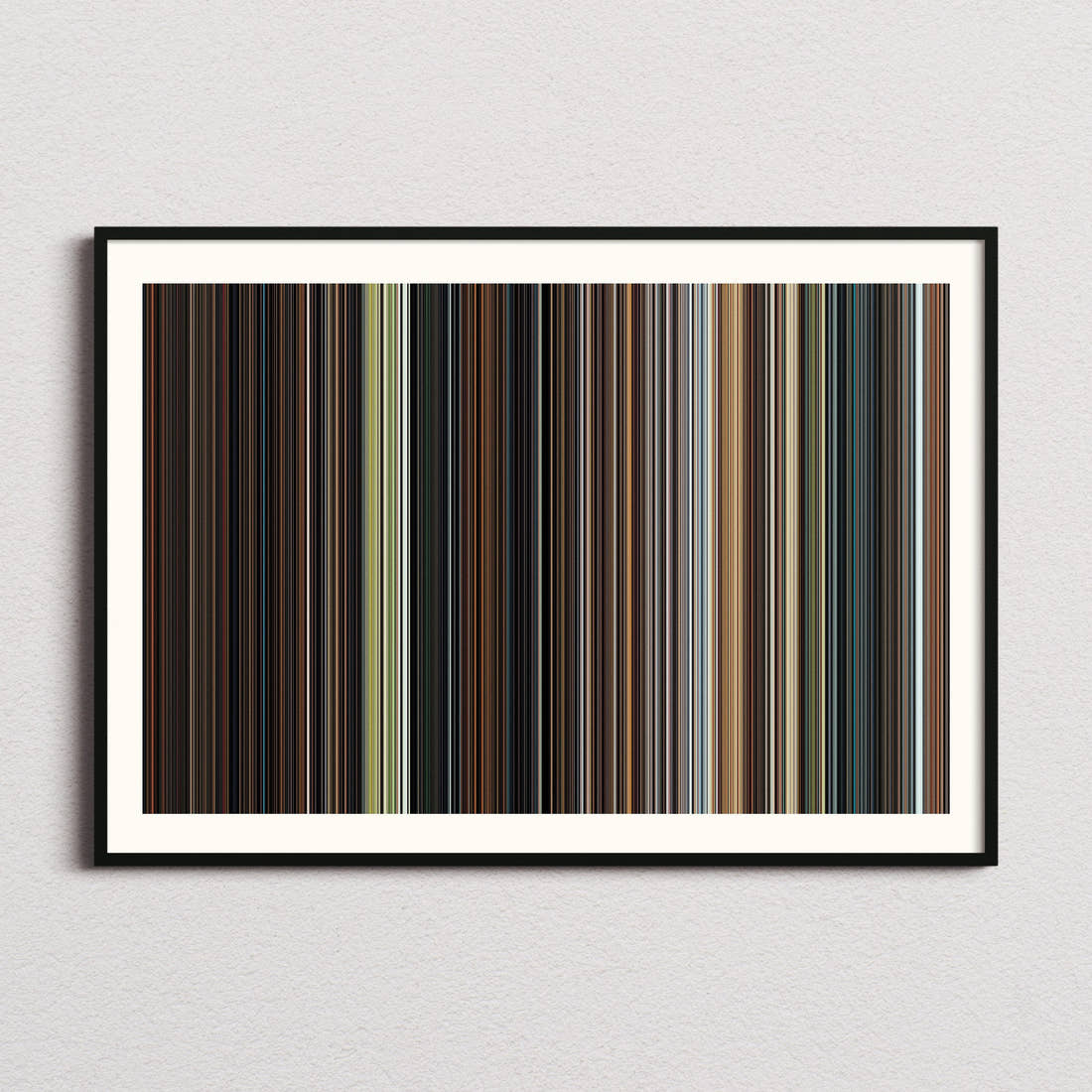 Stardust Movie Barcode Poster - Barcode Only