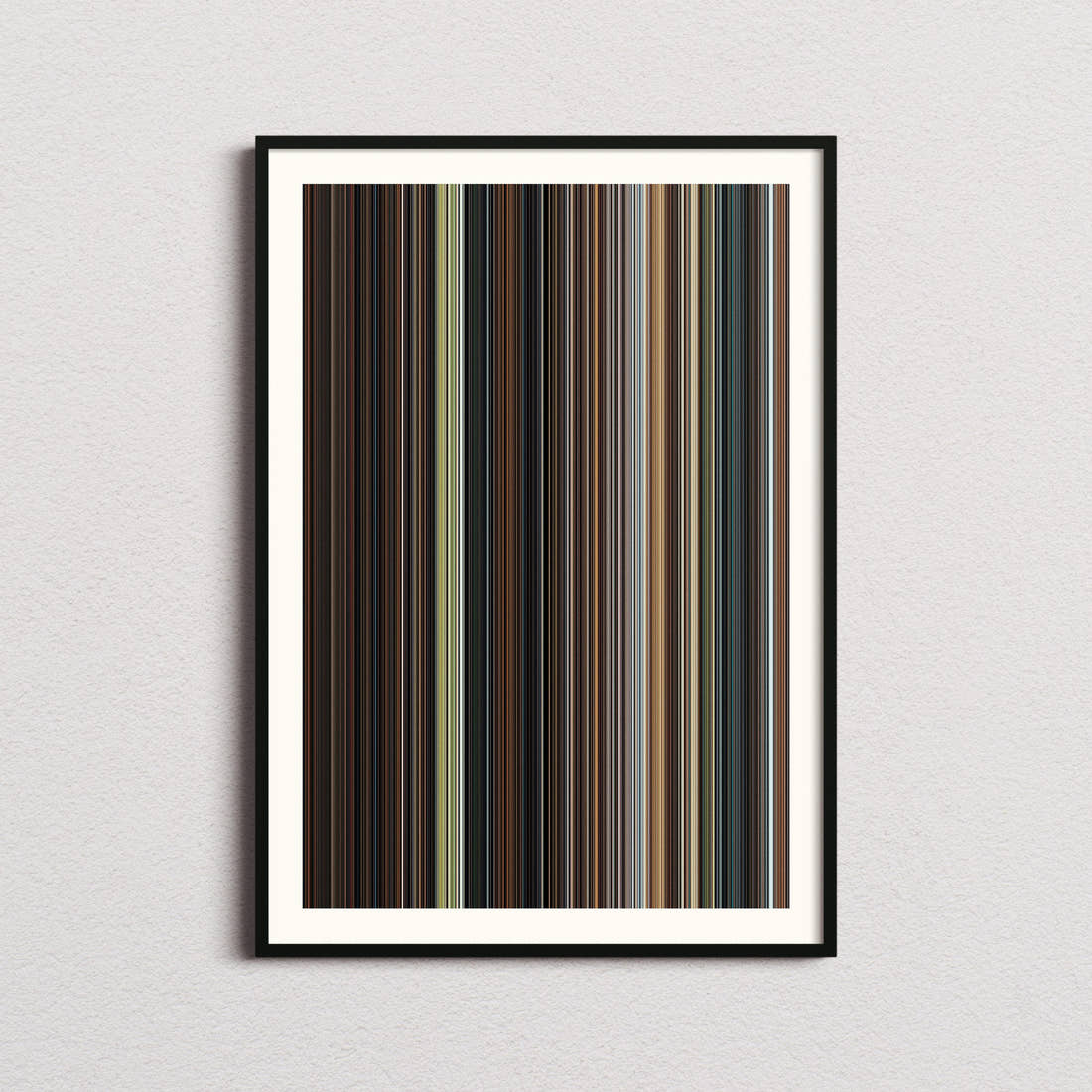 Stardust Movie Barcode Poster - Barcode Only