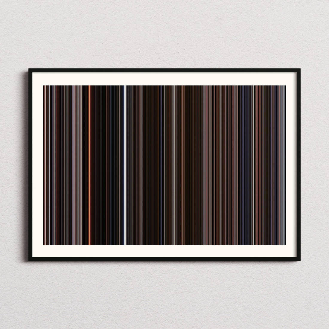 State of Grace Movie Barcode Poster - Barcode Only