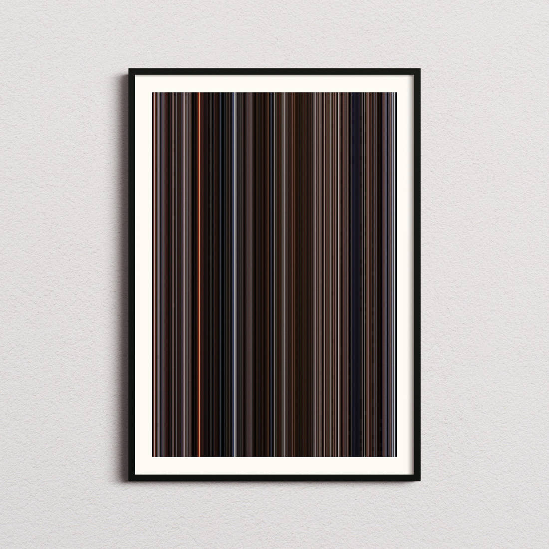 State of Grace Movie Barcode Poster - Barcode Only