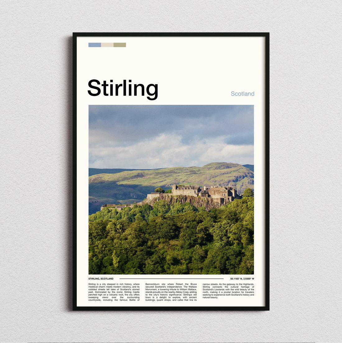 Stirling - Stirling Castle - Travel Print