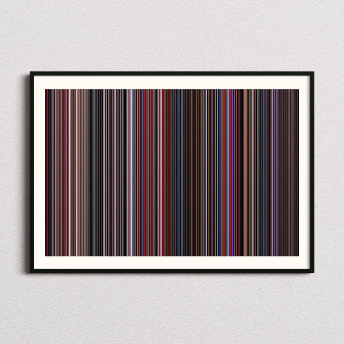 Strictly Ballroom Movie Barcode Poster - Barcode Only