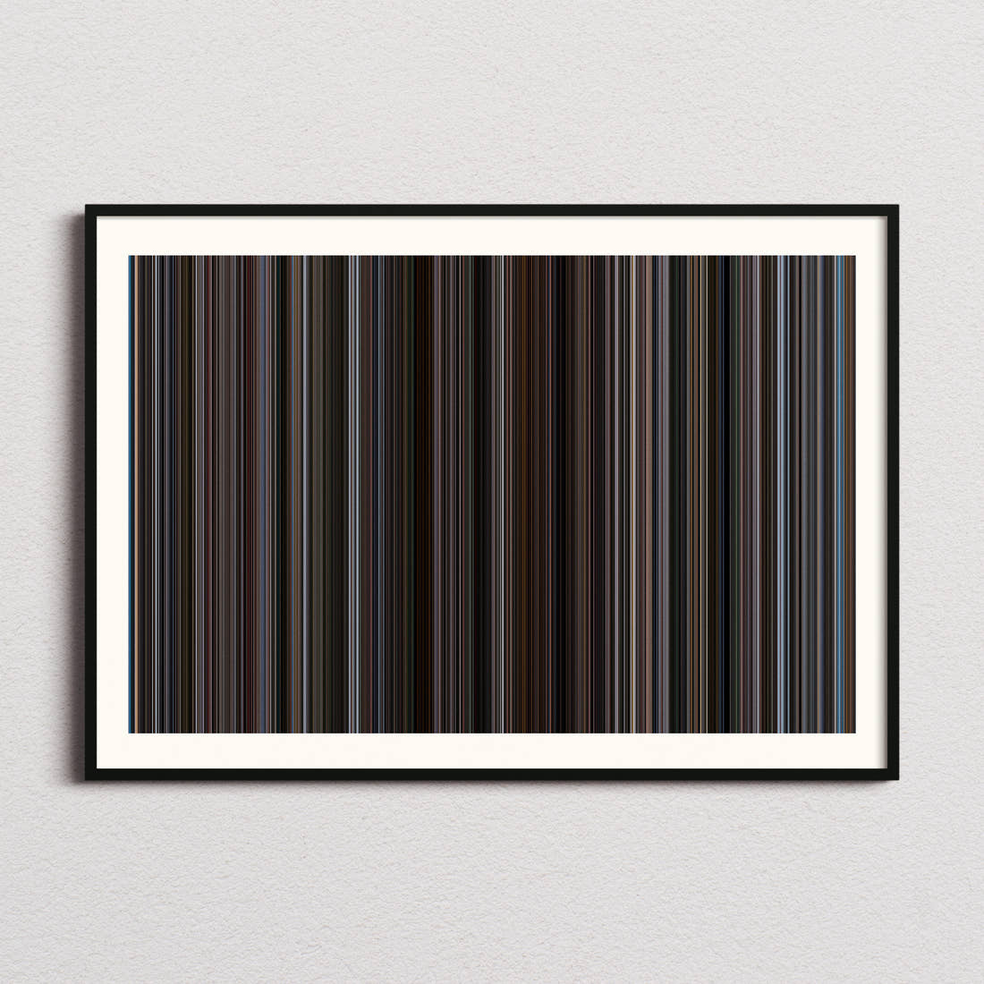Stripes Movie Barcode Poster - Barcode Only