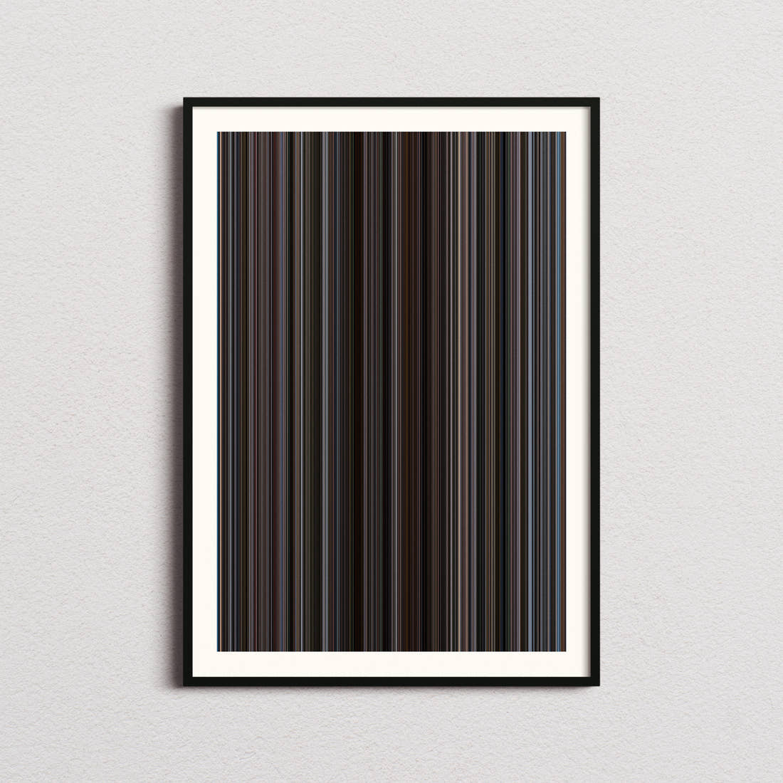 Stripes Movie Barcode Poster - Barcode Only