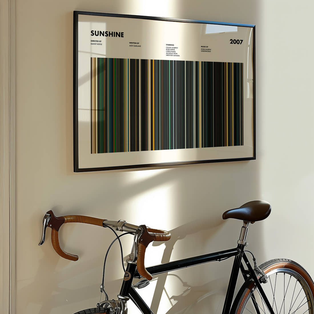 Sunshine Movie Barcode Poster