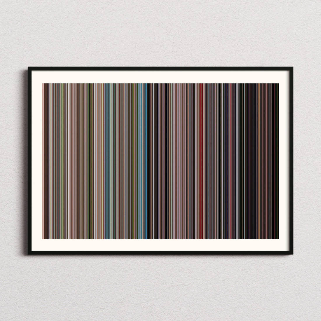 Super Troopers Movie Barcode Poster - Barcode Only