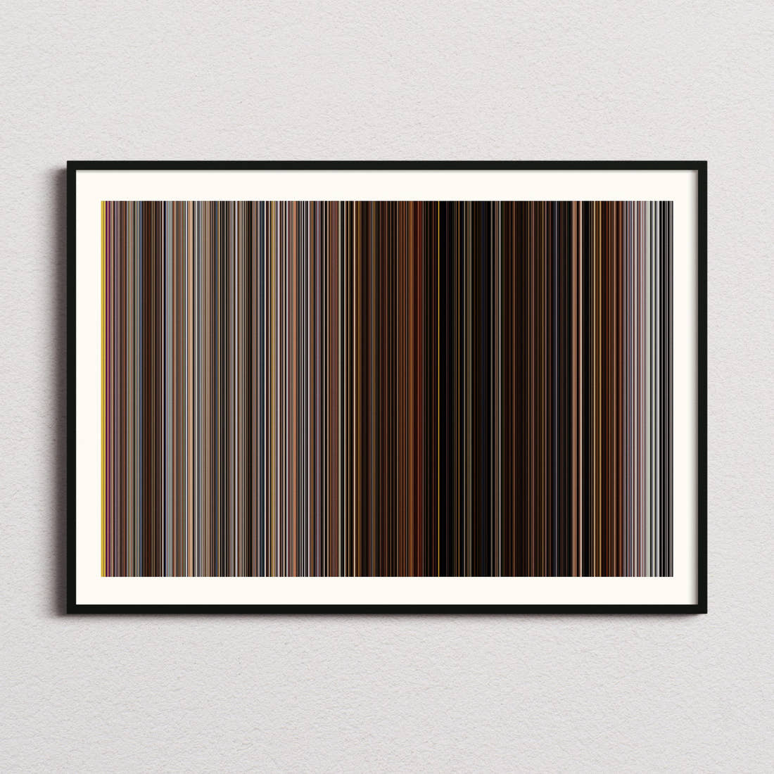 Superbad Movie Barcode Poster - Barcode Only