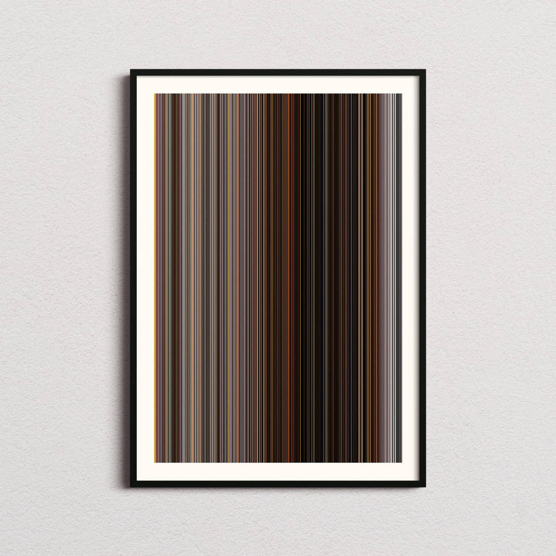 Superbad Movie Barcode Poster - Barcode Only