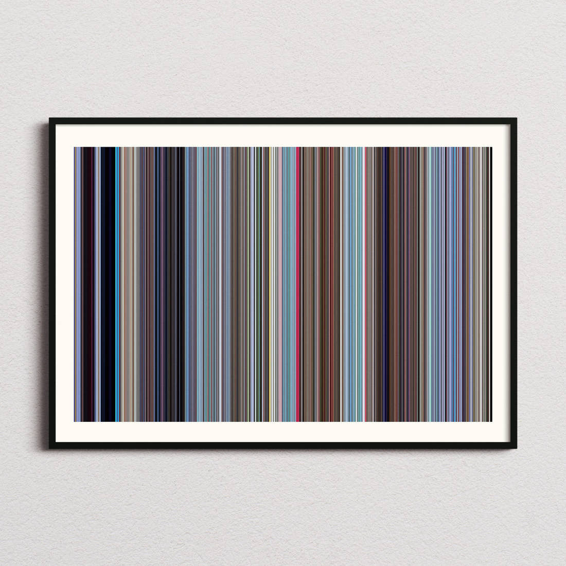 Superman 2 Movie Barcode Poster - Barcode Only