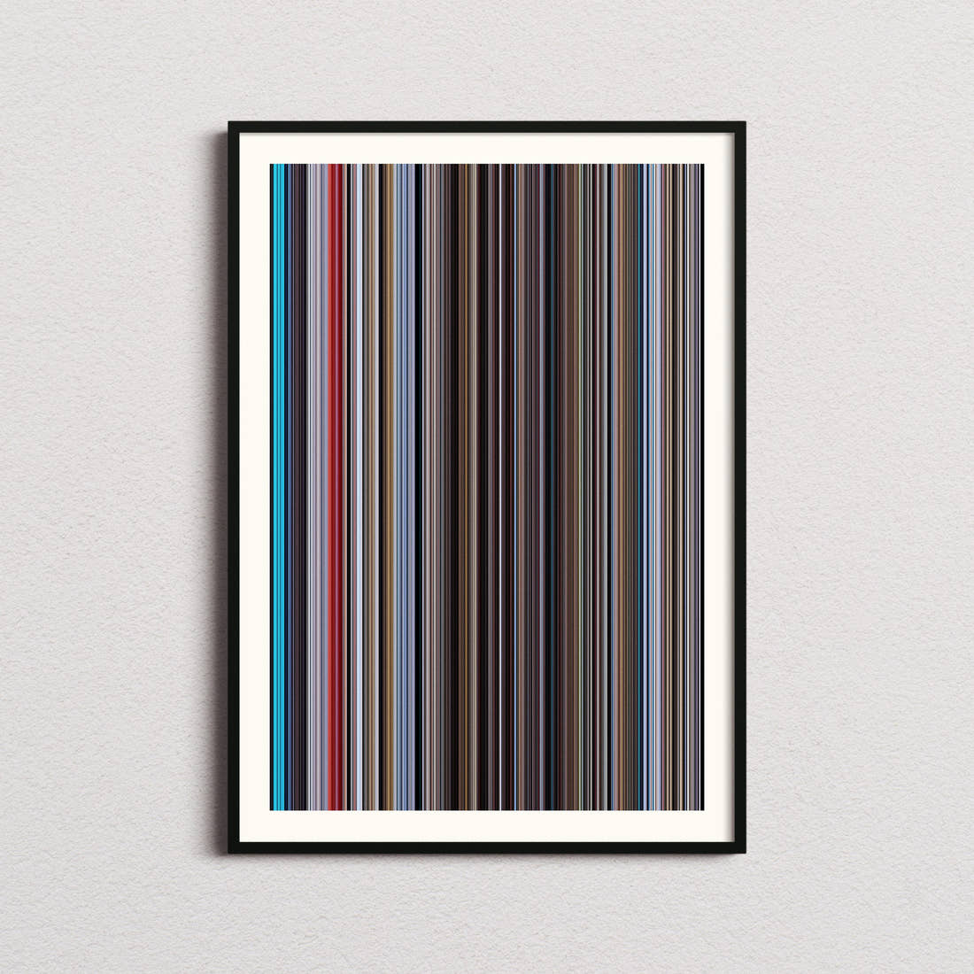 Superman: The Movie Barcode Poster - Barcode Only
