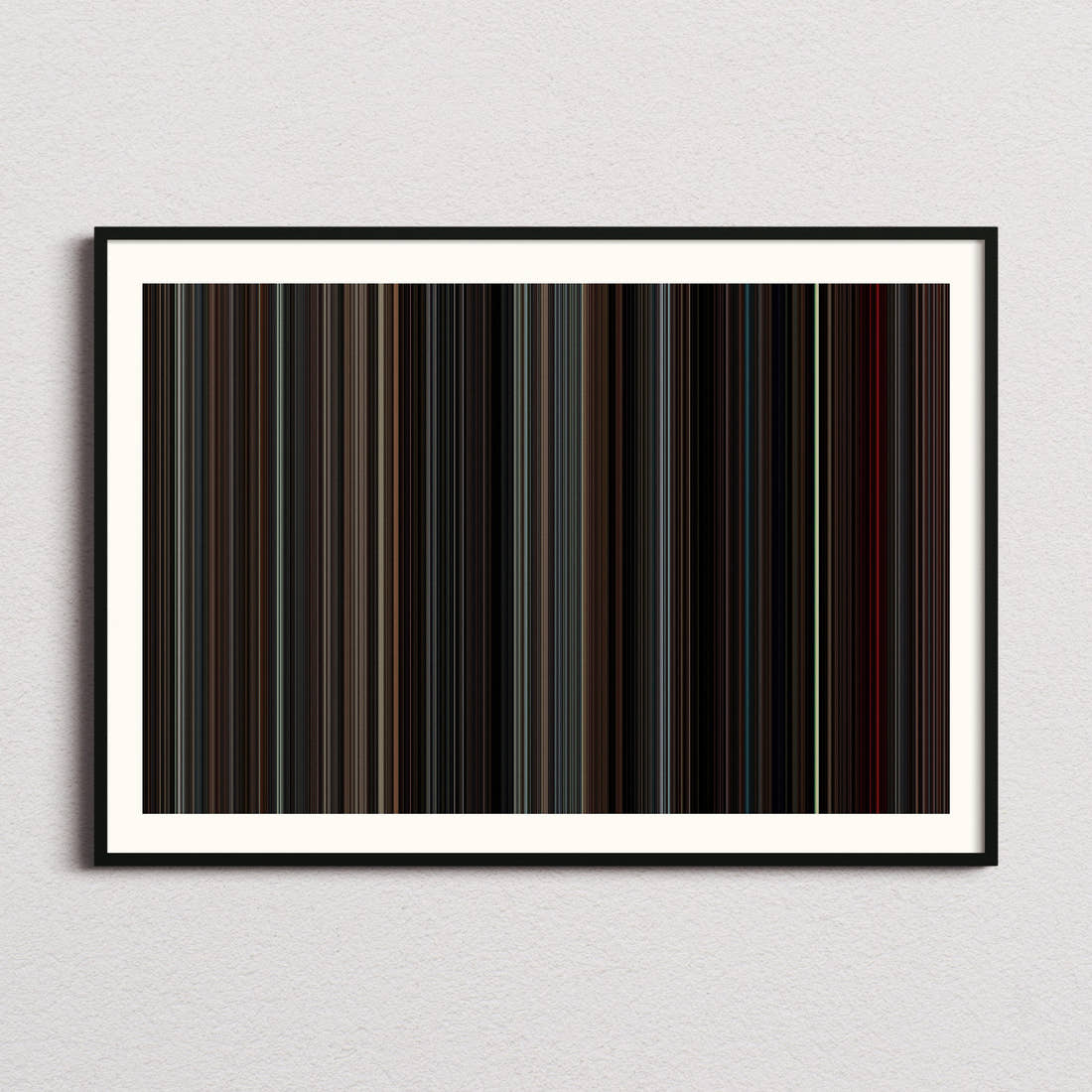 Suspiria Movie Barcode Poster - Barcode Only