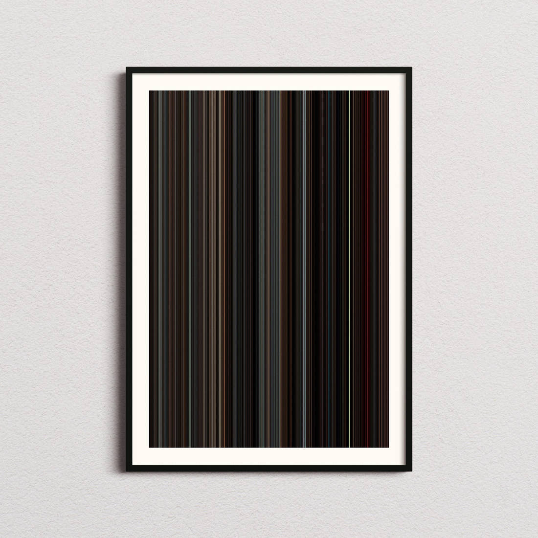 Suspiria Movie Barcode Poster - Barcode Only