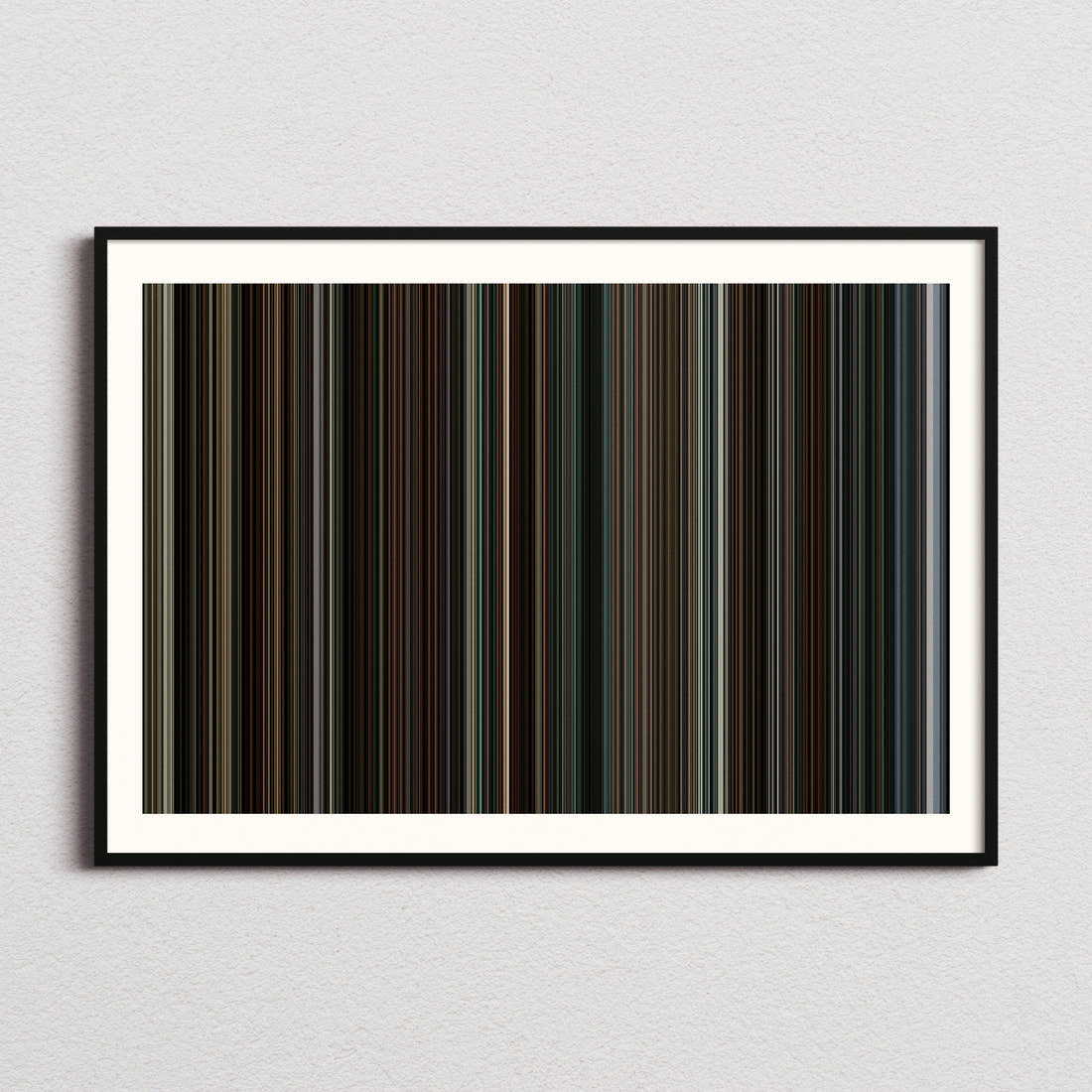 Synecdoche, New York Movie Barcode Poster - Barcode Only