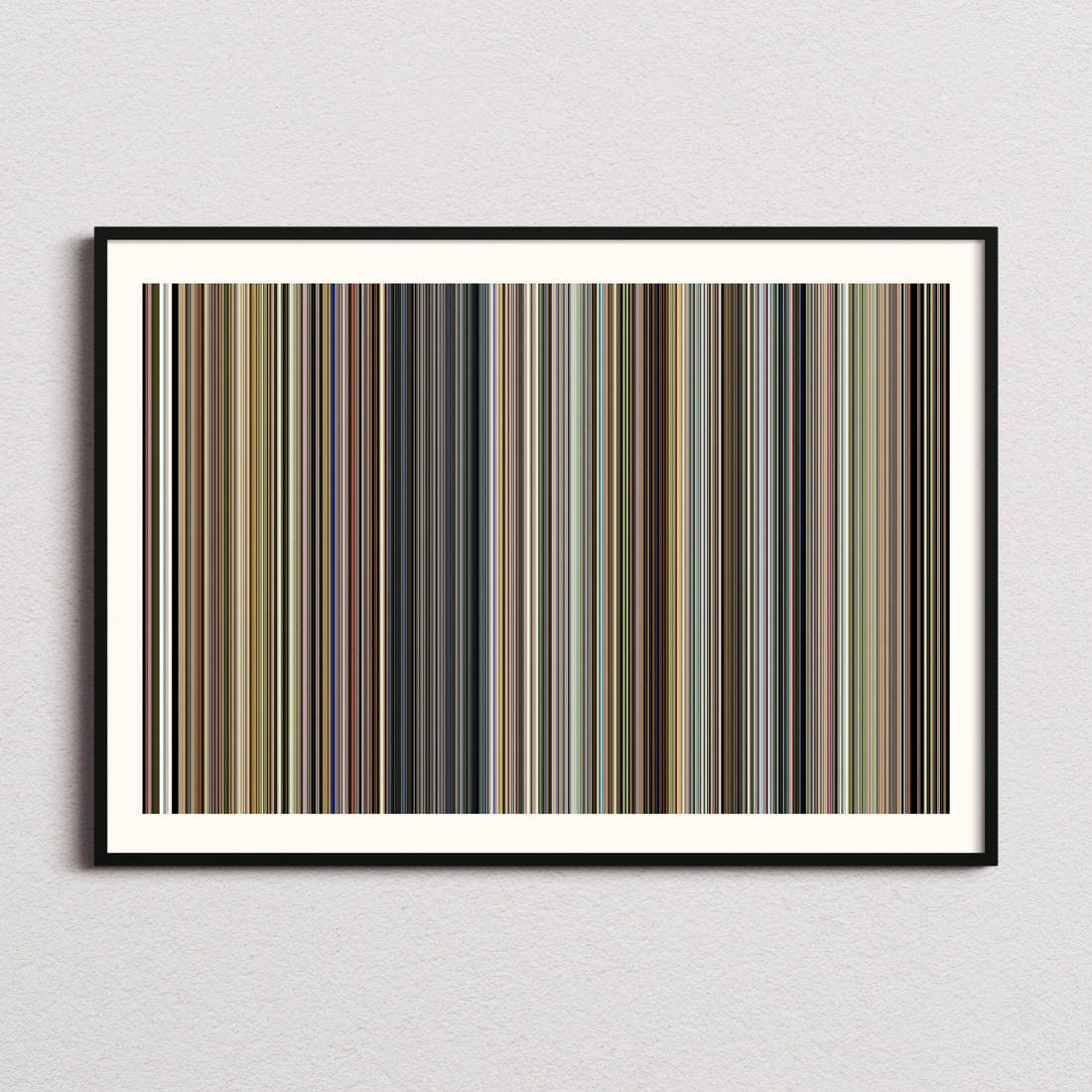 Taare Zameen Par Movie Barcode Poster - Barcode Only