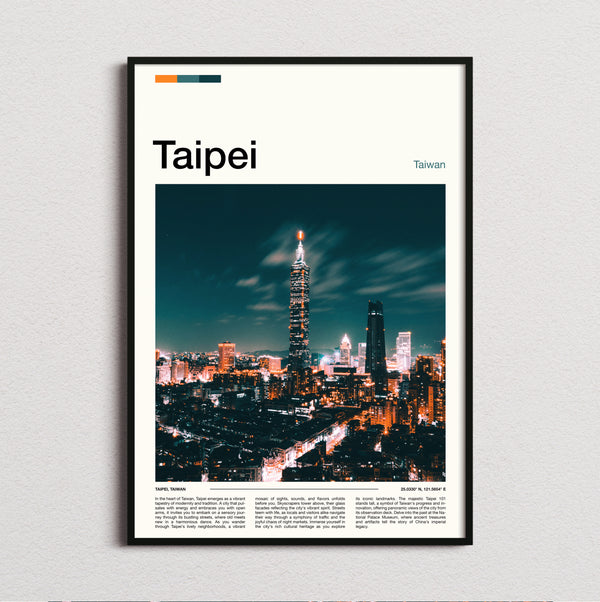 Taipei - Taipei 101 - Travel Print