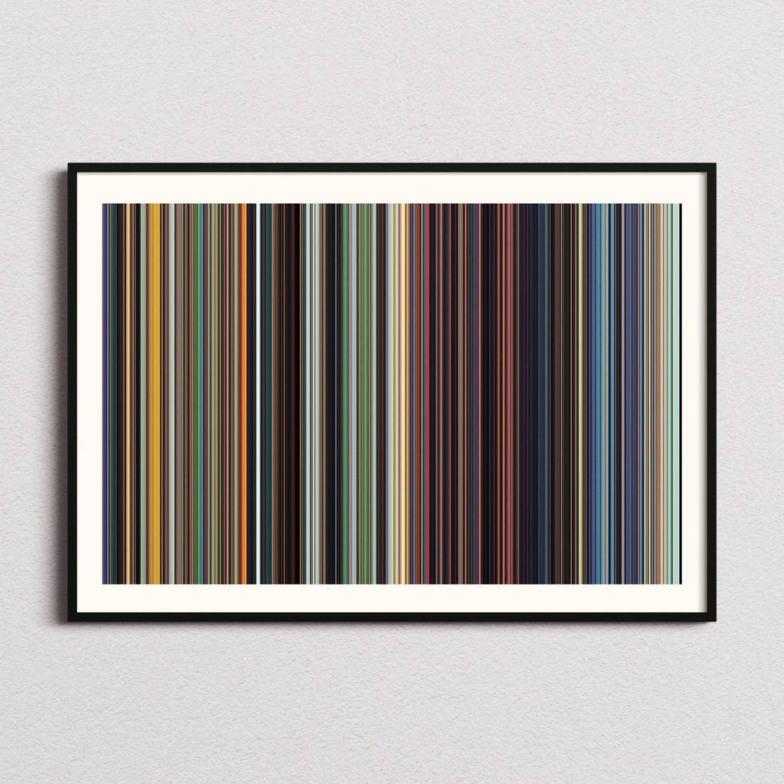 Tales From Earthsea Movie Barcode Poster - Barcode Only