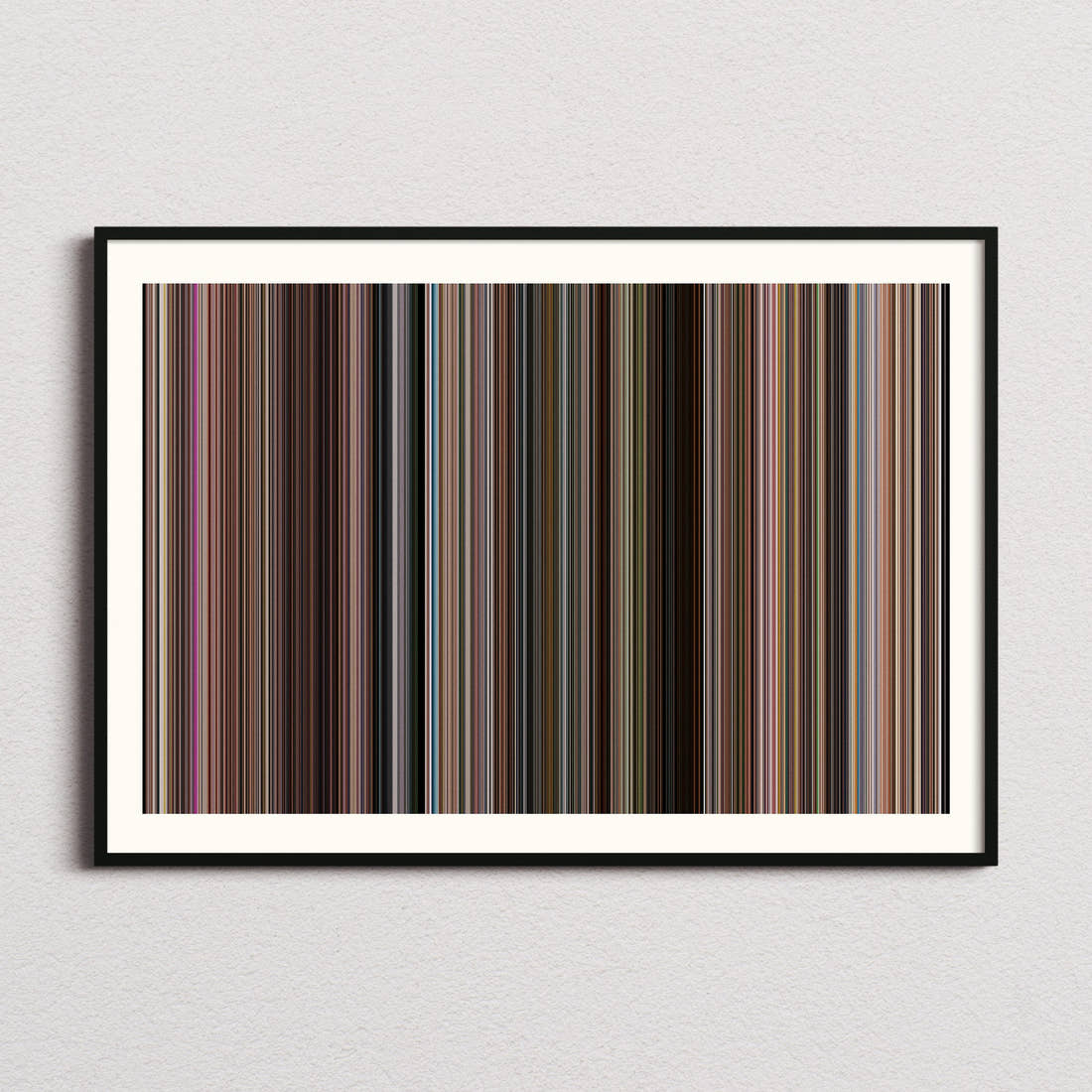 Talladega Nights: The Ballad of Ricky Bobby Movie Barcode Poster - Barcode Only