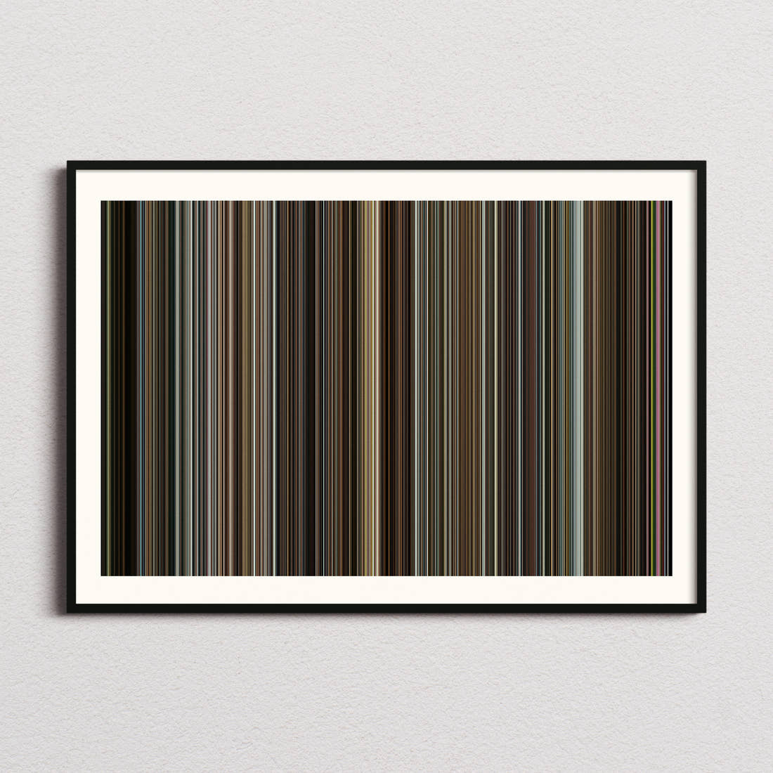 Tallulah Movie Barcode Poster - Barcode Only