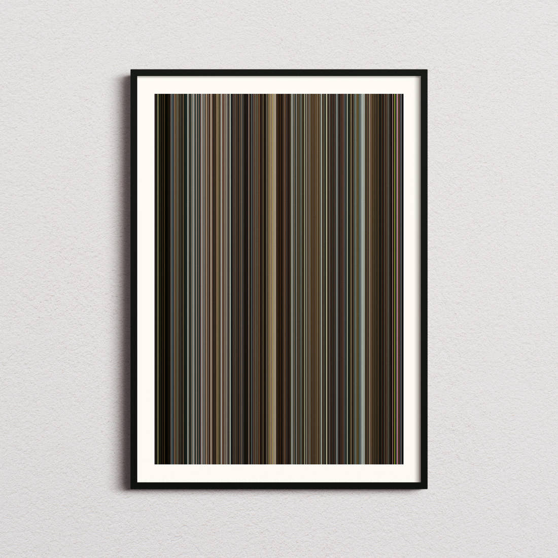 Tallulah Movie Barcode Poster - Barcode Only