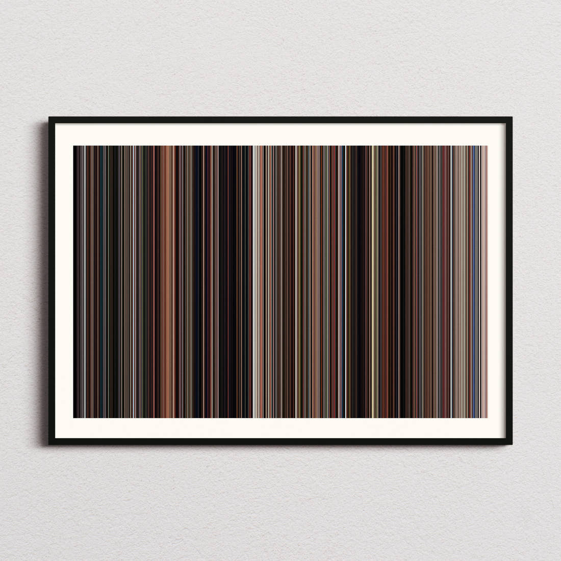 Tampopo Movie Barcode Poster - Barcode Only