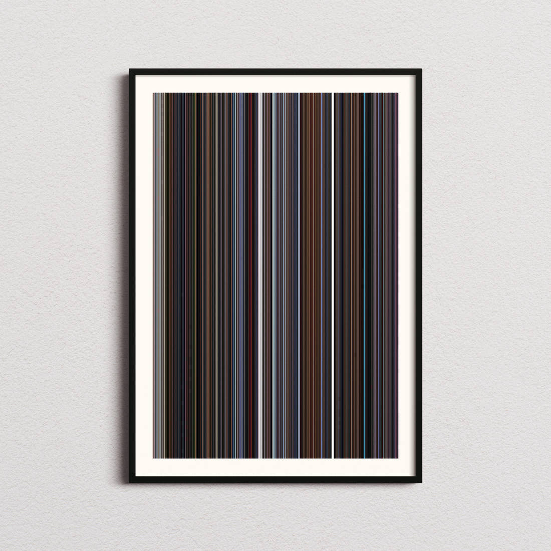 Tank Girl Movie Barcode Poster - Barcode Only