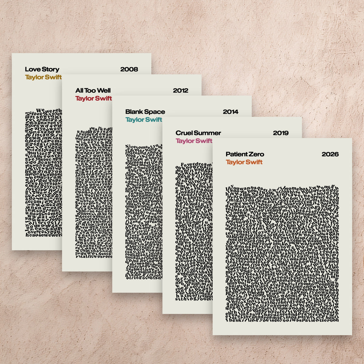 Free Taylor Swift lyric print
