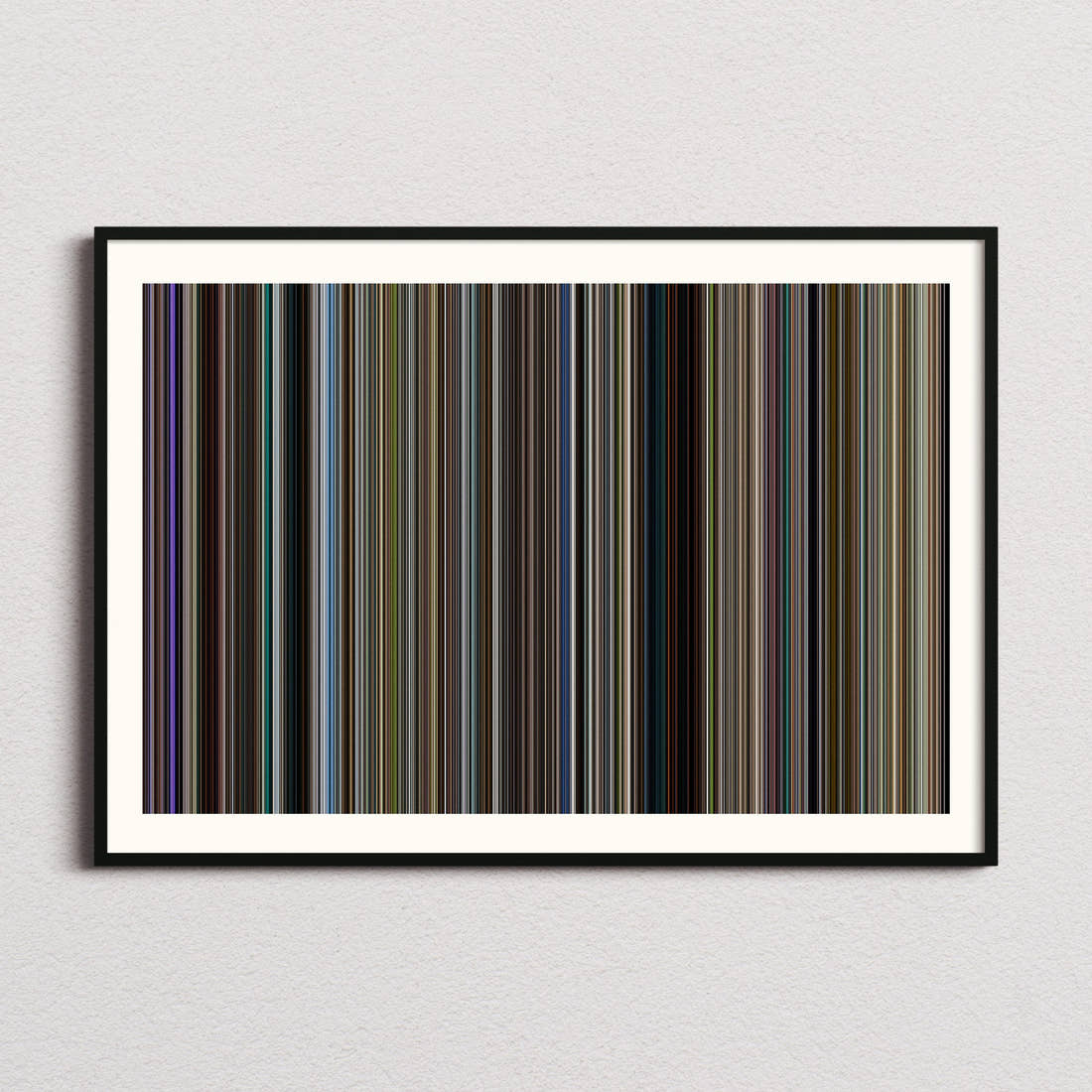 Ted 2 Movie Barcode Poster - Barcode Only