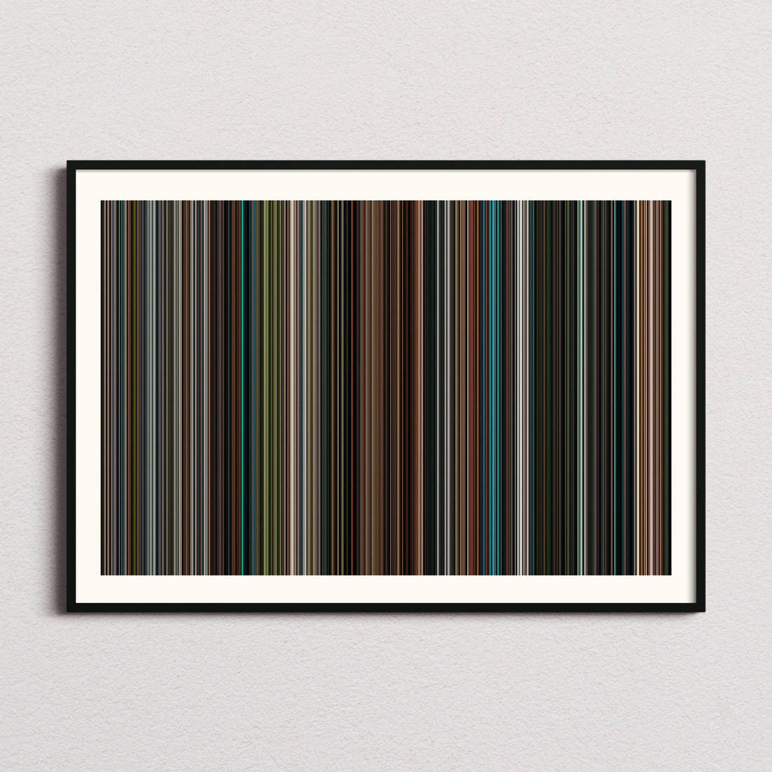 Ted Movie Barcode Poster - Barcode Only
