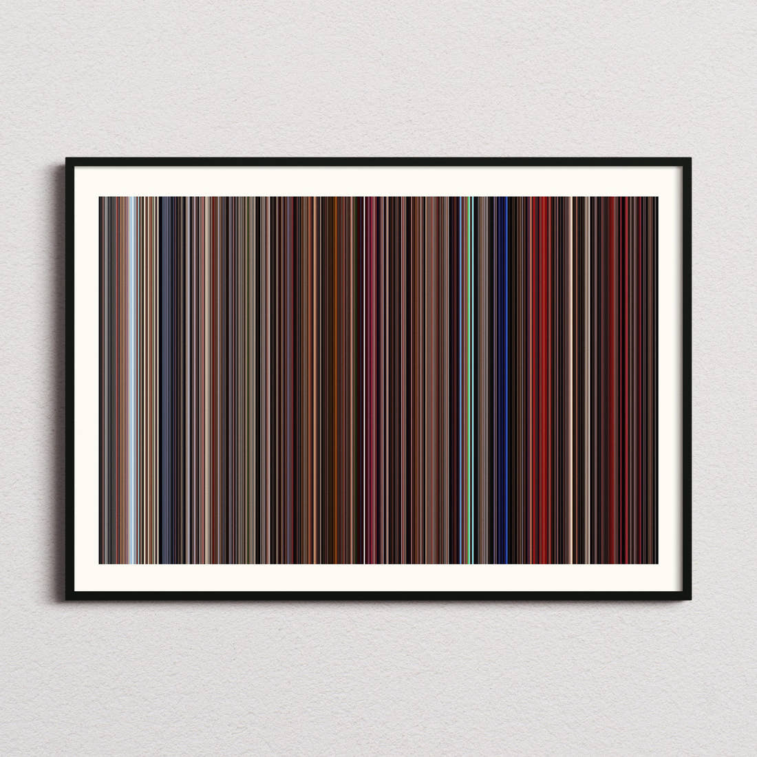 Tenacious D In The Pick Of Destiny Movie Barcode Poster - Barcode Only