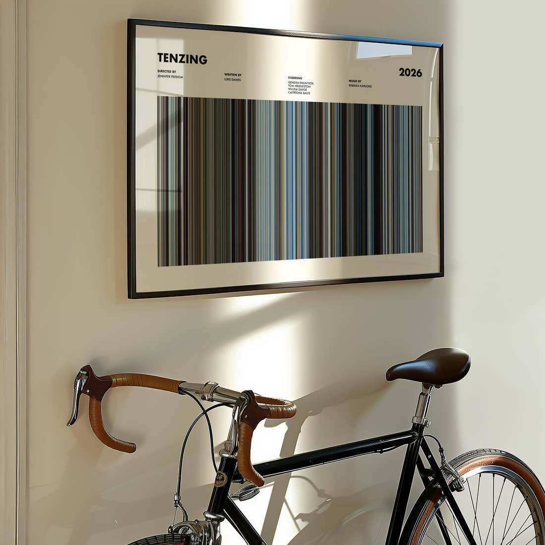Tenzing Movie Barcode Poster