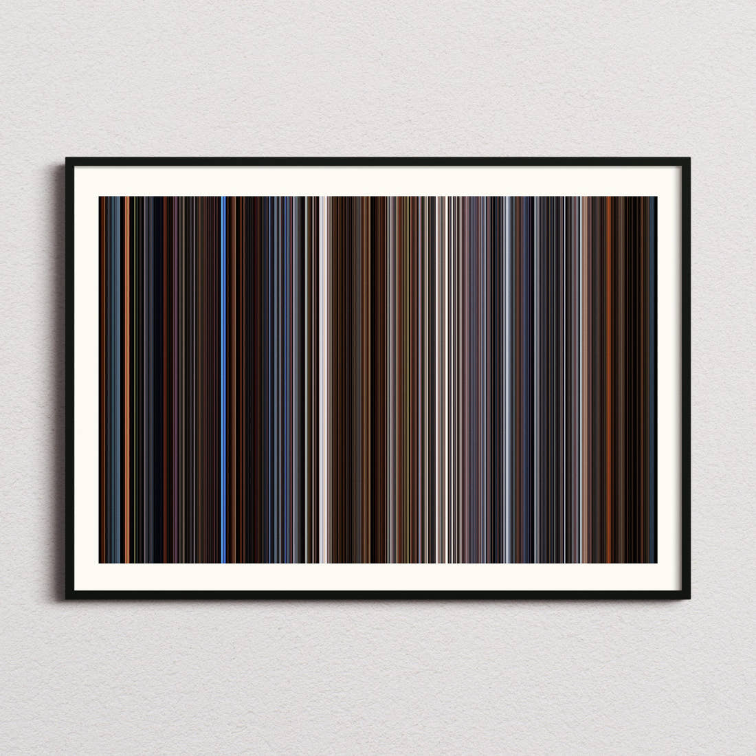 Terminator 3: Rise of the Machines Movie Barcode Poster - Barcode Only