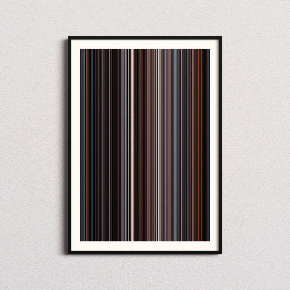 Terminator 3: Rise of the Machines Movie Barcode Poster - Barcode Only
