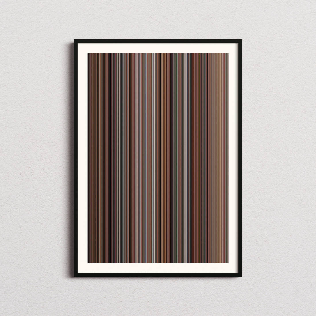 Terms of Endearment Movie Barcode Poster - Barcode Only