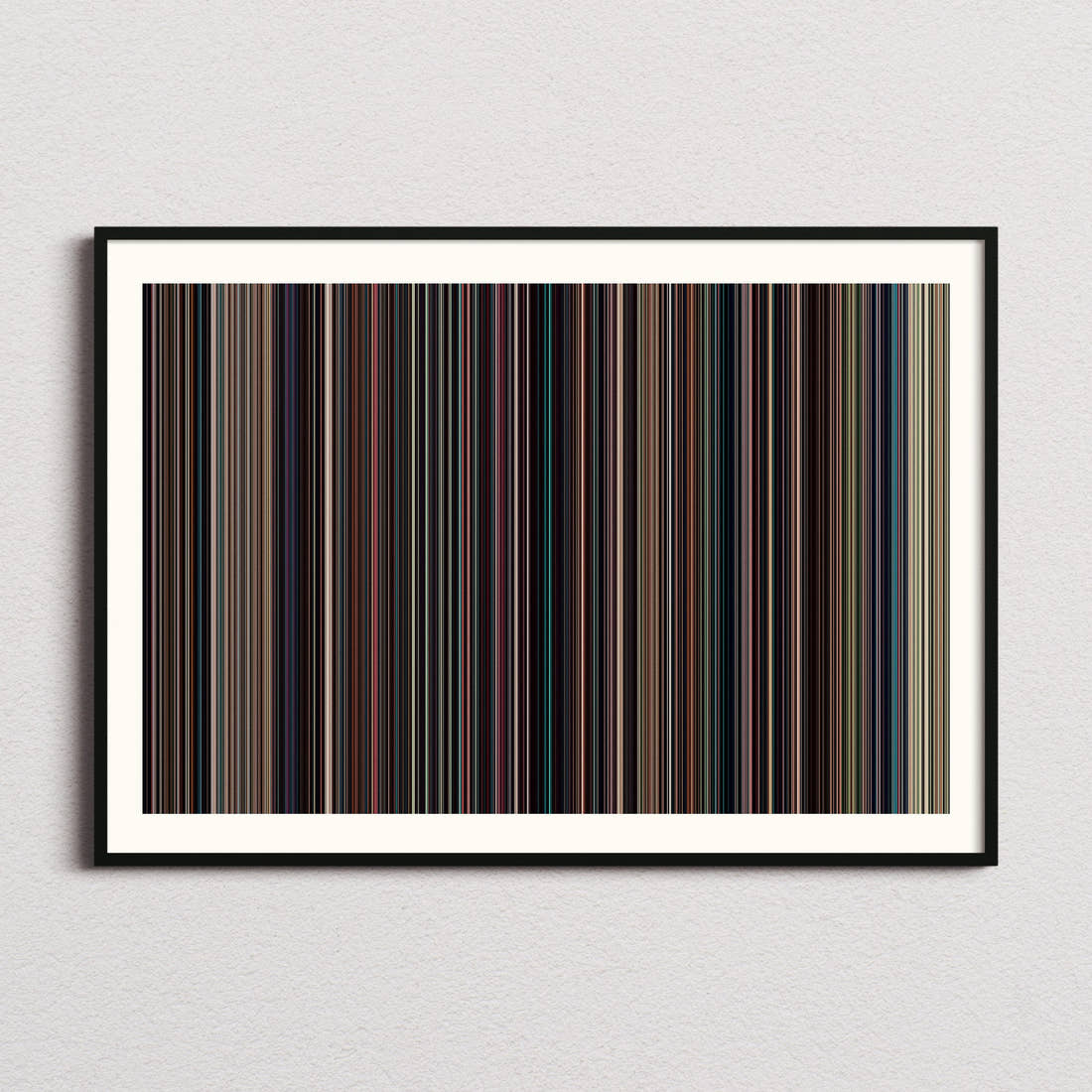 Terrifier Movie Barcode Poster - Barcode Only