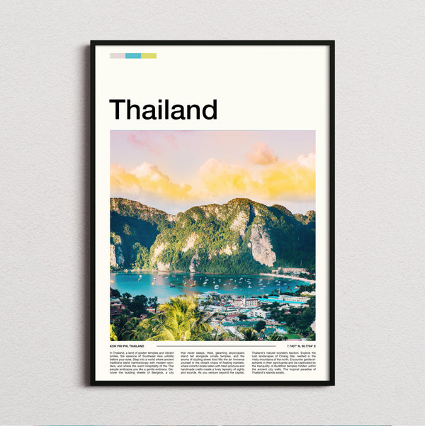 Thailand - Island Bay - Travel Print