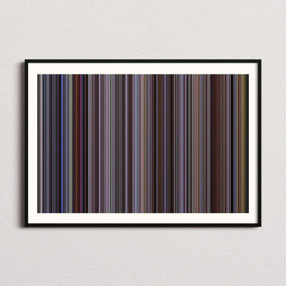 The 40-Year-Old Virgin Movie Barcode Poster - Barcode Only