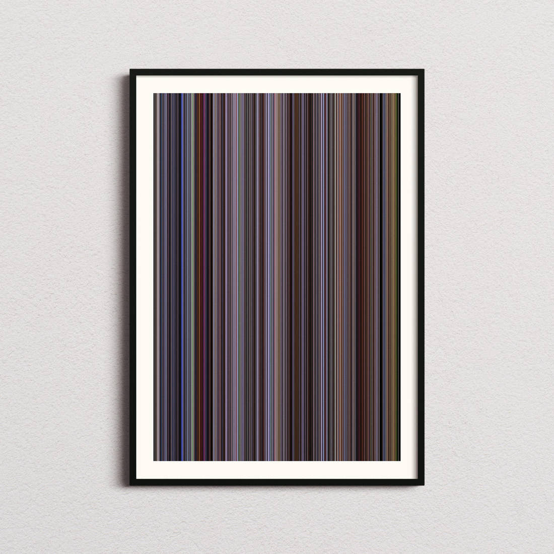 The 40-Year-Old Virgin Movie Barcode Poster - Barcode Only