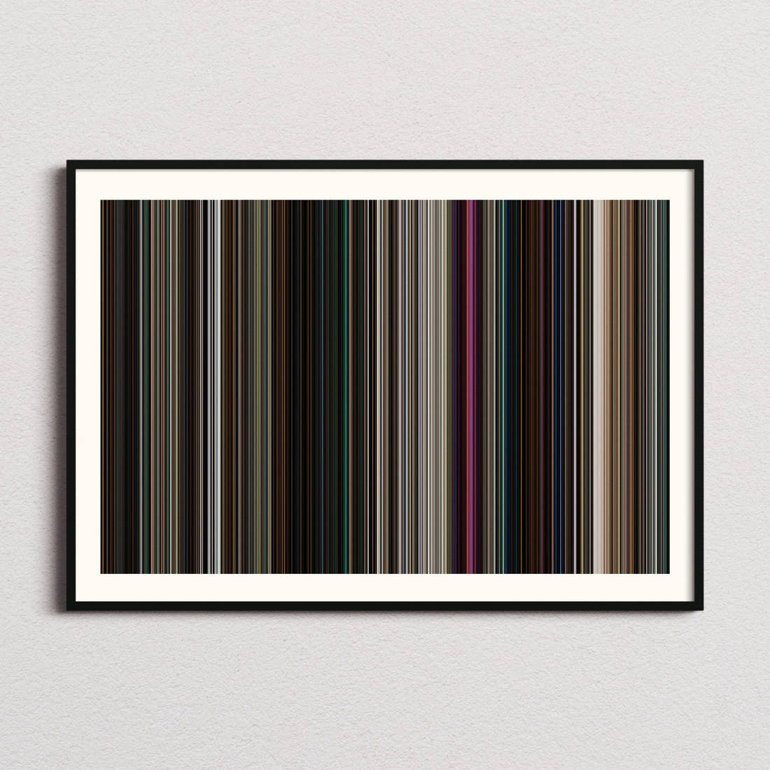 The Accountant 2 Movie Barcode Poster - Barcode Only