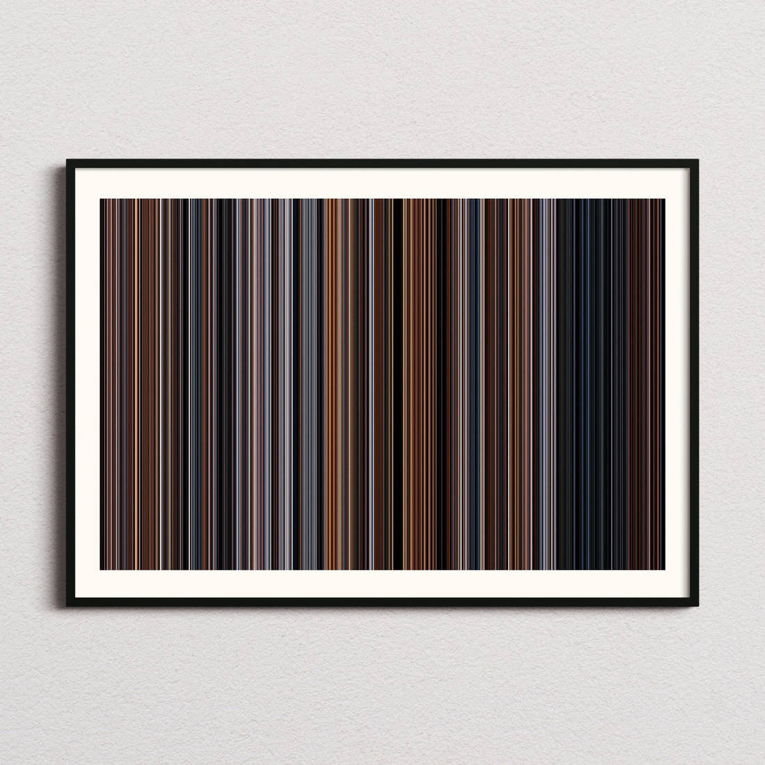 The Accountant Movie Barcode Poster - Barcode Only