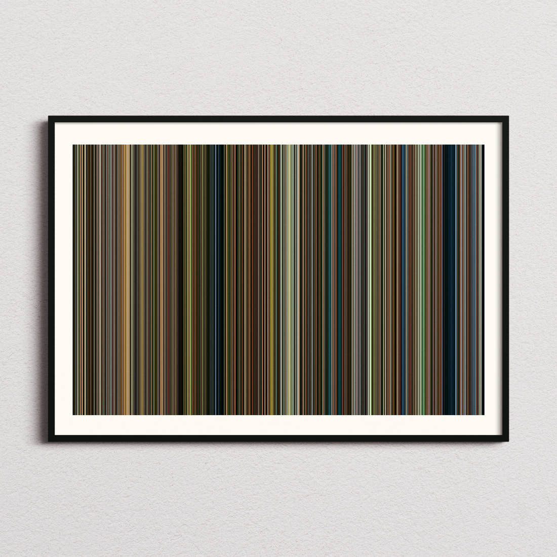 The African Queen Movie Barcode Poster - Barcode Only